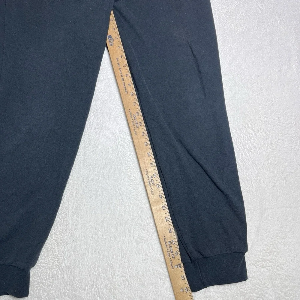 True Religion Classic Logo Jogger Sweatpants Mens Large BLACK ‎ Running Lounge